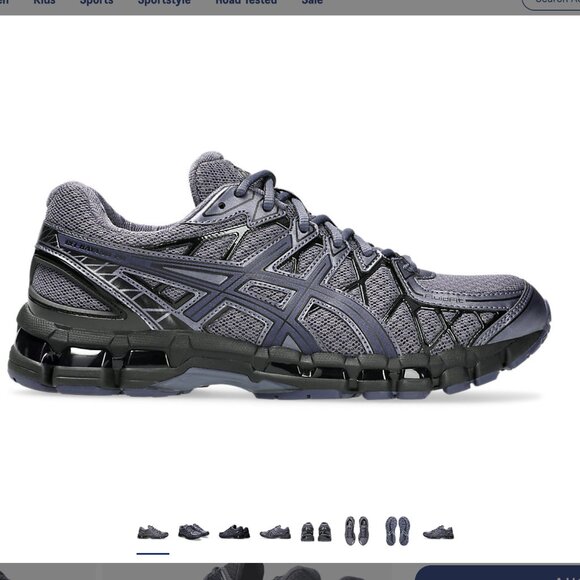 ASICS GEL-KAYANO 20, indigo fog (like new, women's size 6.5 / men's size 5) - Picture 1 of 5
